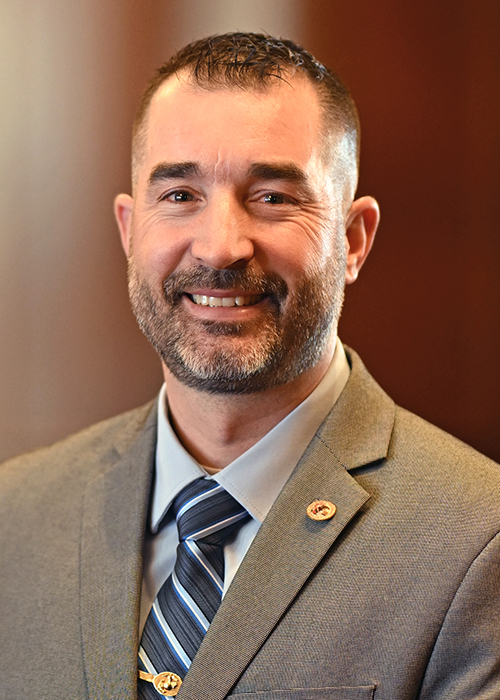 Photograph of Representative  Brandun Schweizer (R)